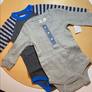 J. Crew baby crewcuts onesies set